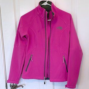 Gorgeous bright pink North Face zip up. Very warm!